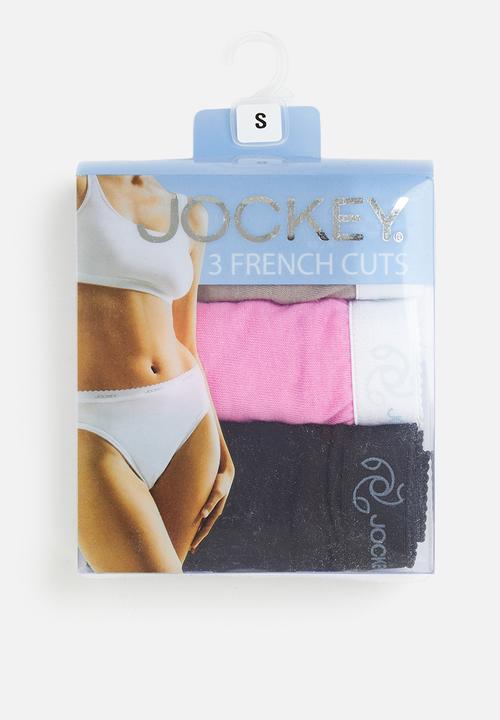 Jockey - 3 pack plain french cut - multi