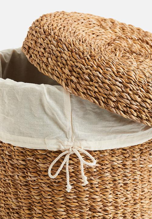 H&M - Seagrass laundry basket - beige