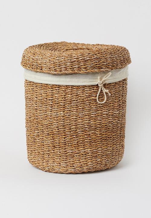 H&M - Seagrass laundry basket - beige