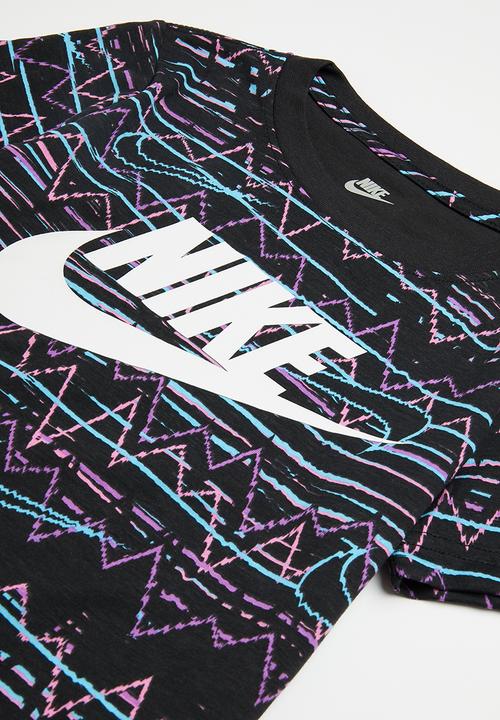 Nike - Nkb b nsw be real aop short se - baltic blue