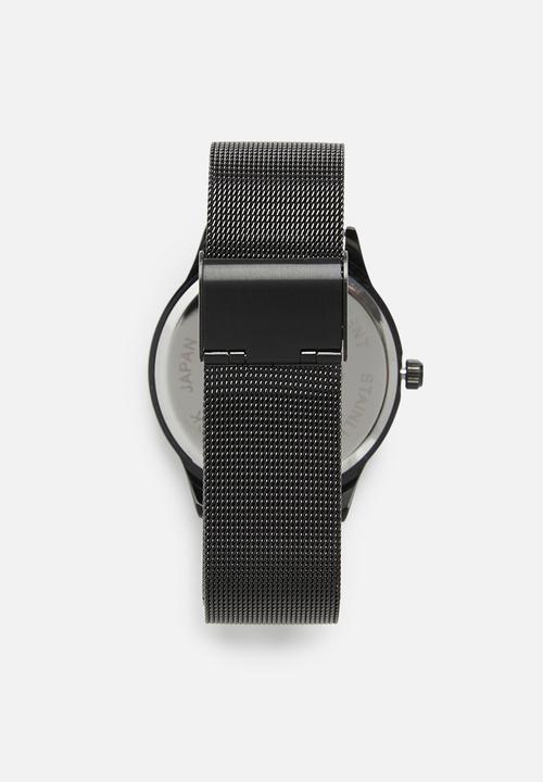 ERA by DJ Zinhle - Monochrome glam up watch -black
