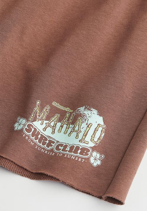 H&M - Sweatshorts - brown/mahalo 