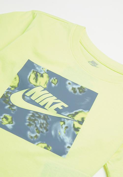Nike - Nkg boxy tee & bike short - diffused blue