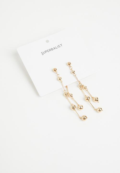 Superbalist - Cali stud earrings - gold