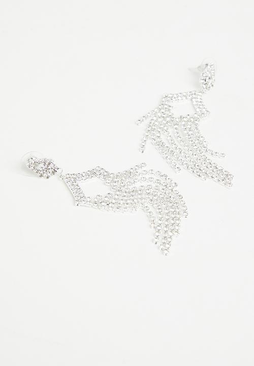 Superbalist - Haven chandelier earrings - silver