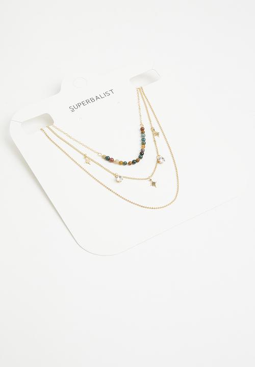 Superbalist - Demi layered necklace - gold