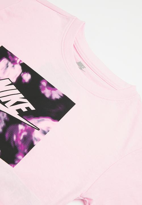 Nike - Nkg boxy tee & bike short - black