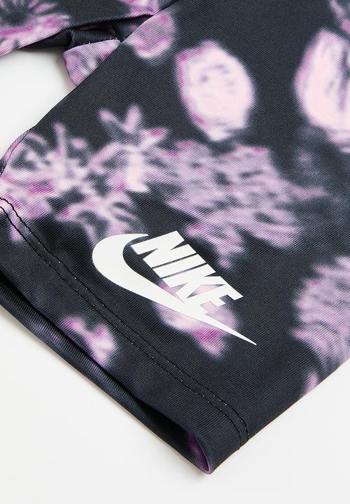 Nike - Nkg boxy tee & bike short - black