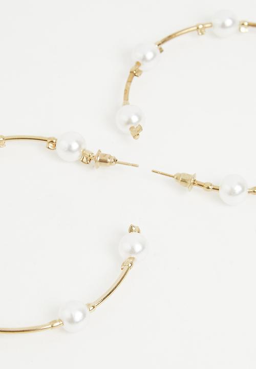 Superbalist - Faux pearl jewelley set - cream