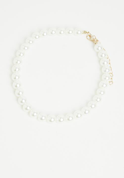 Superbalist - Faux pearl jewelley set - cream