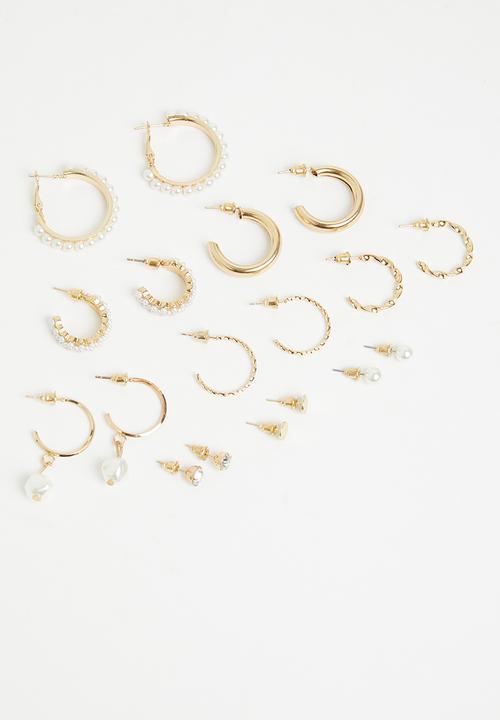 Superbalist - Tatum earring pack - gold
