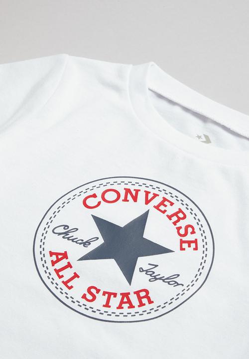 Converse - Core short sleeve tee & ft set - converse navy