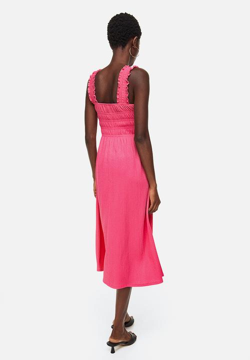 H&M - Smocked dress - pink
