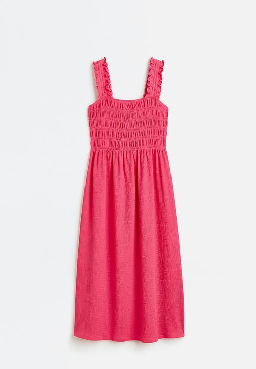 H&M - Smocked dress - pink