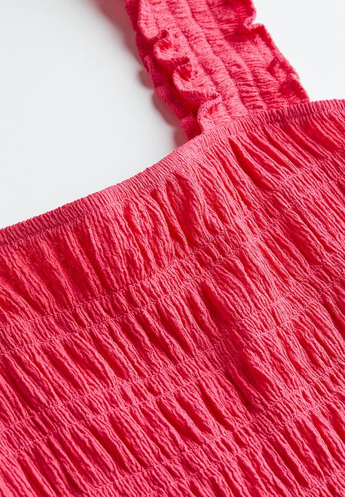 H&M - Smocked dress - pink