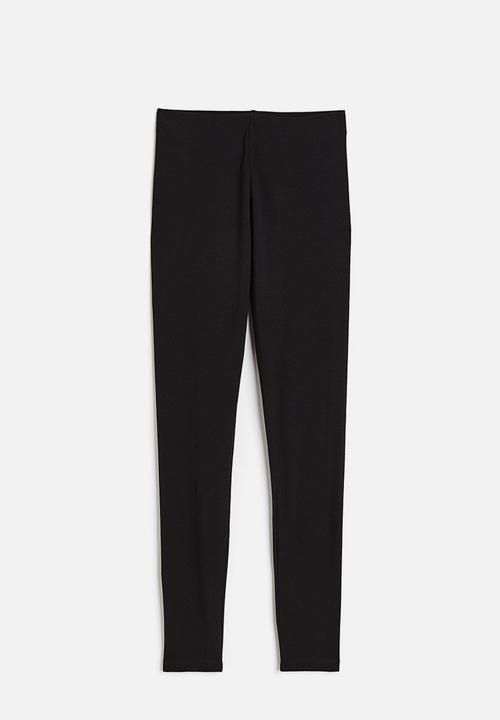H&M - Leggings - black
