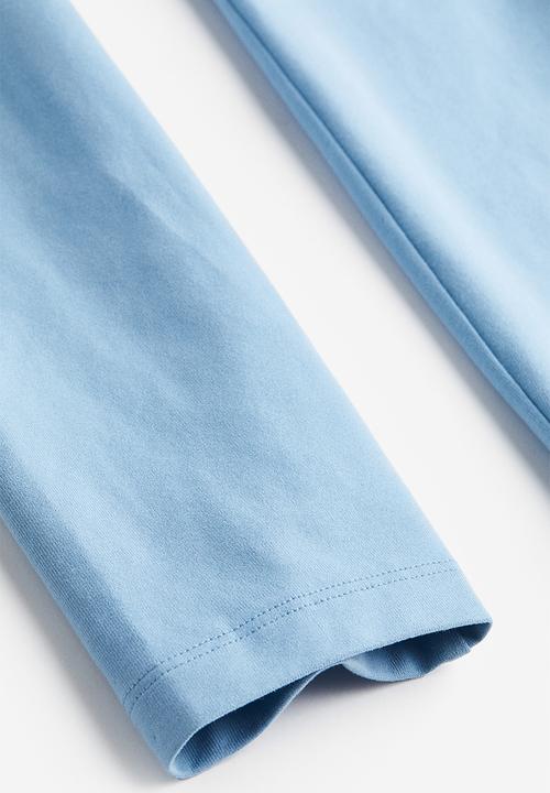 H&M - Leggings - light blue 