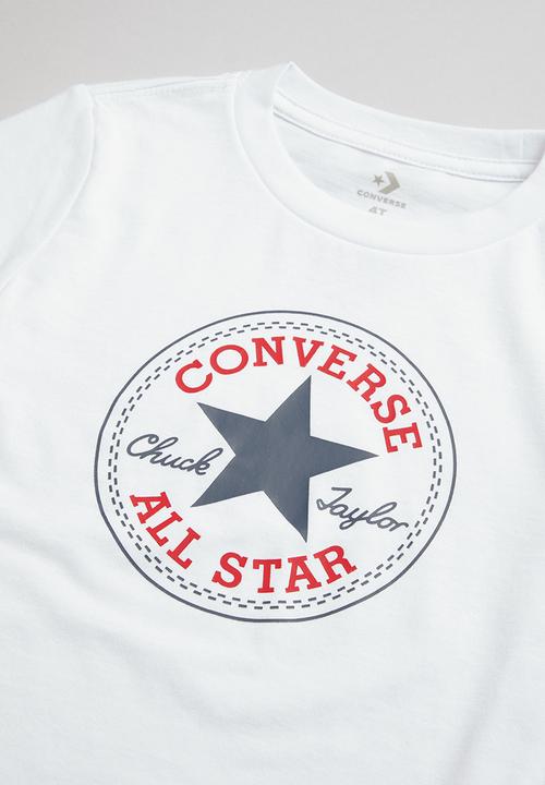 Converse - Core short sleeve tee & ft short set - converse navy