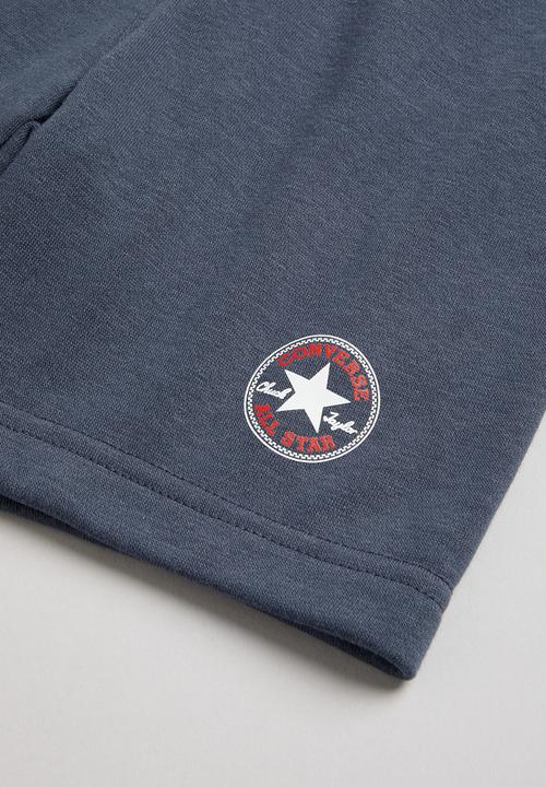 Converse - Core short sleeve tee & ft short set - converse navy