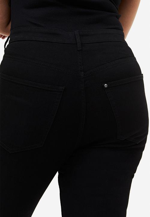 H&M - Ultra high ankle jeggings - black