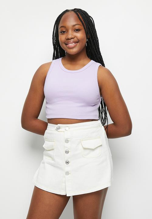 Pop Candy - Girls skort - white