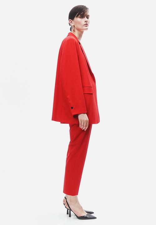 H&M - Single-breasted jacket - red