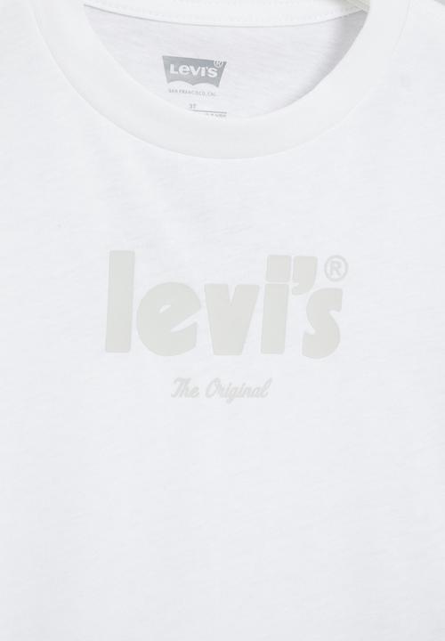 Levi’s® - Lvb poster logo original tee - bright white