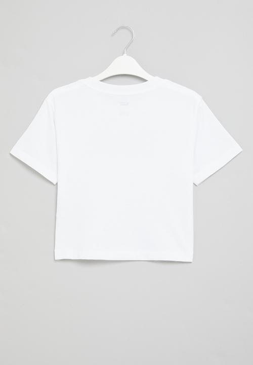 Levi’s® - Lvg light bright cropped top - white