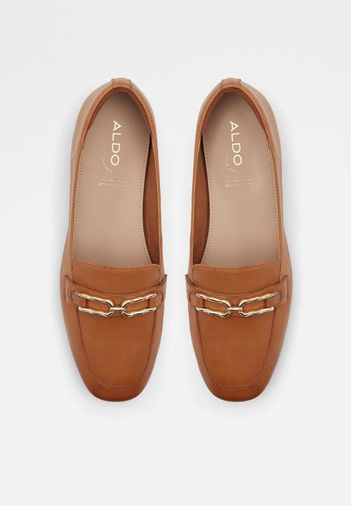 ALDO - Cadoder leather loafer - dark beige