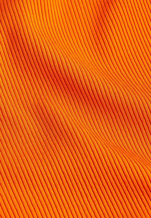 H&M - Ribbed pencil skirt - orange