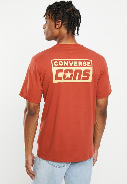 Converse - Converse cons graphic tee - brown