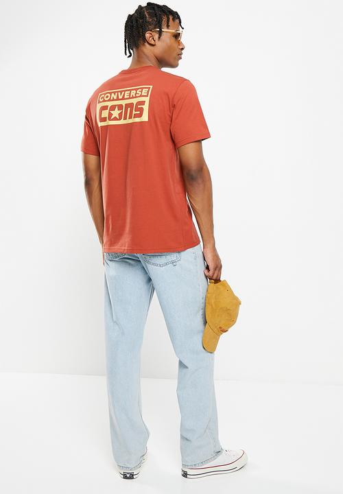 Converse - Converse cons graphic tee - brown