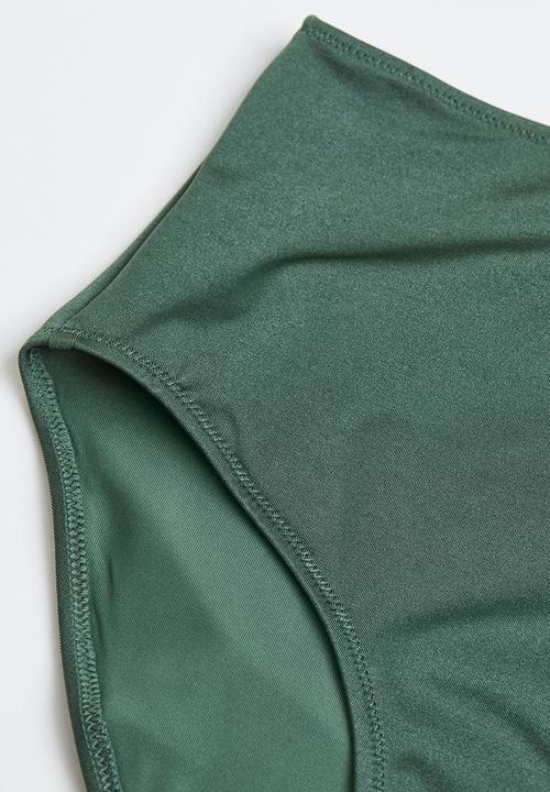 H&M - Bikini bottoms - khaki green