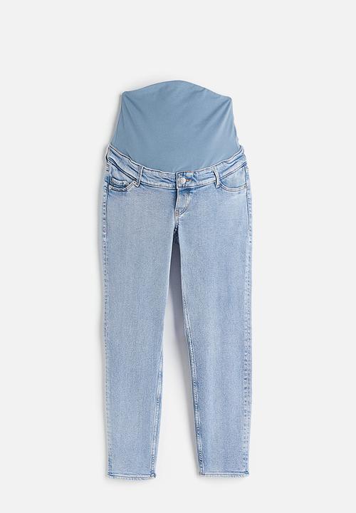 H&M - Mama slim ankle jeans - light denim blue