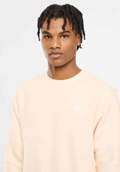 Nike - NSW Club crew bb sweatshirt - peach 