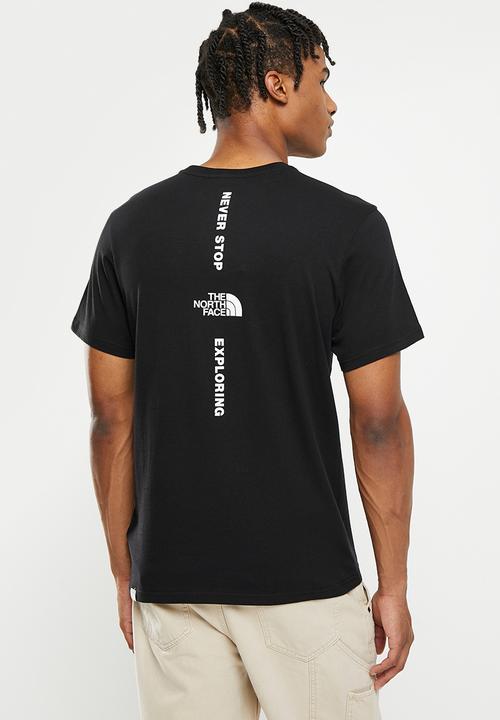 The North Face - M vertical tee - black 