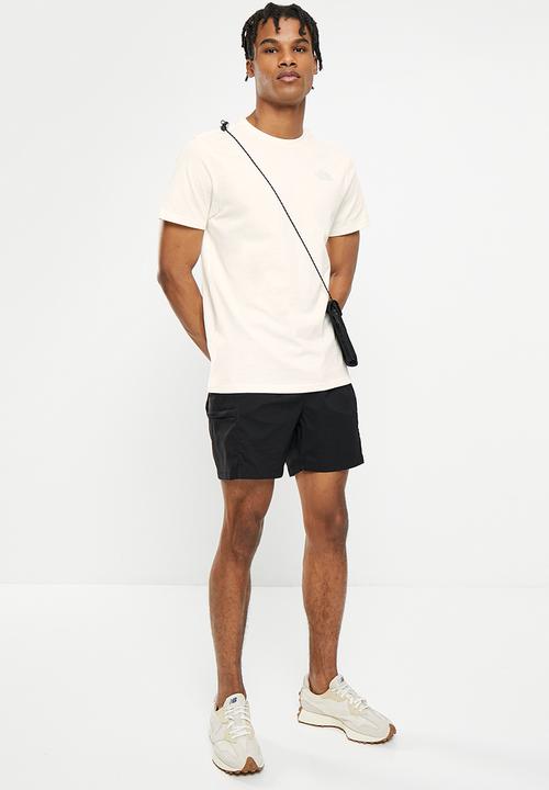 The North Face - M vertical tee - gardenia white-dusty periwinkle