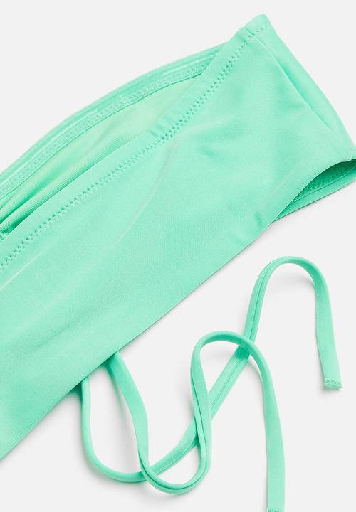H&M - Bandeau bikini top - bright green 