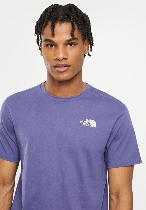 The North Face - M short sleeve redbox tee  - eu - cave blue