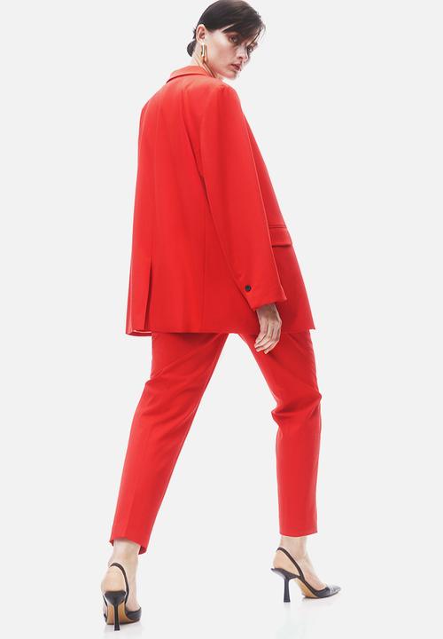 H&M - Cigarette trousers - red
