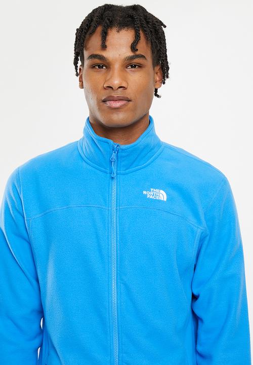 The North Face - M 100 glacier full zip - eu - super sonic blue
