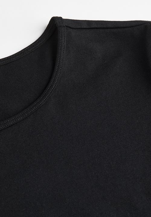 H&M - Cotton t-shirt - black