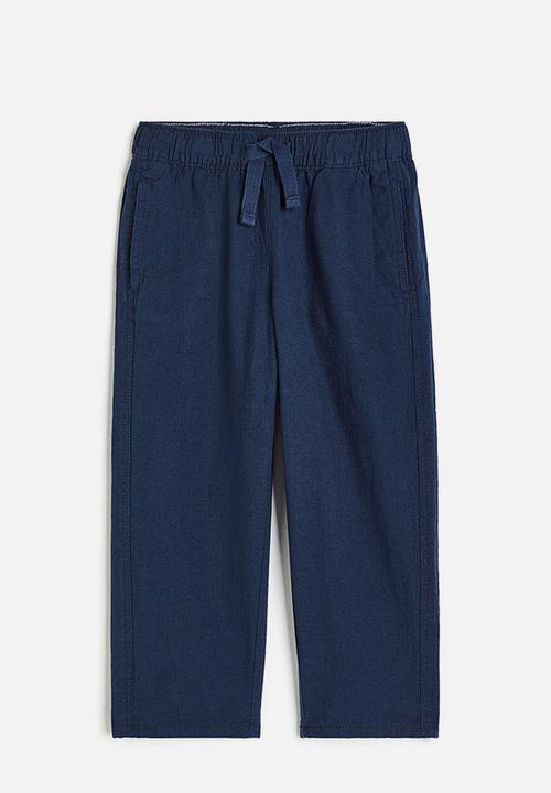 H&M - Loose fit joggers - navy blue