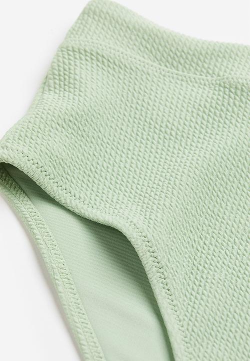 H&M - Brazilian bikini bottoms - light green