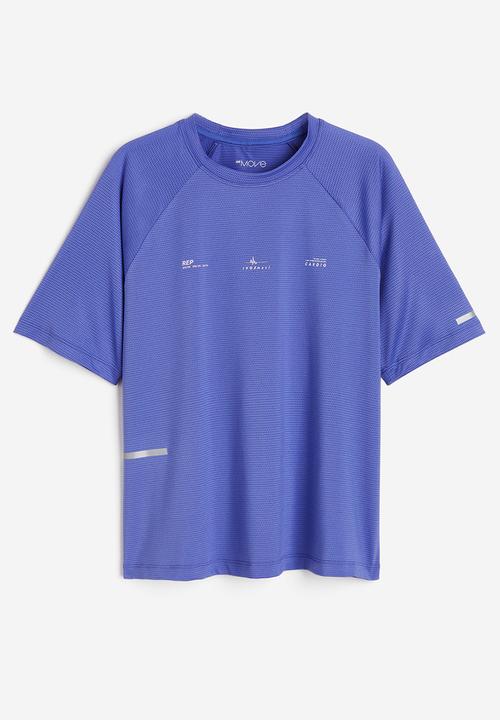 H&M - Drymove™ sports top - lavender blue