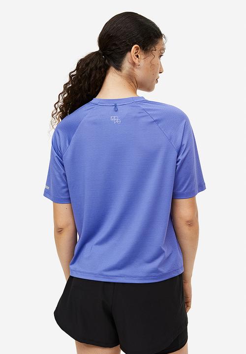 H&M - Drymove™ sports top - lavender blue