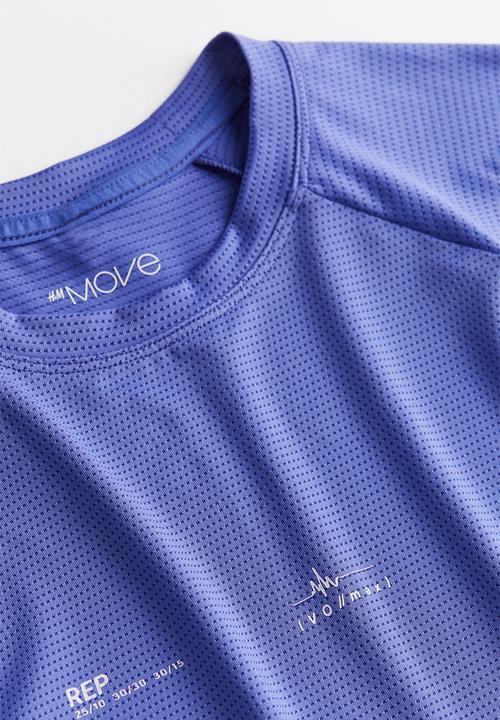 H&M - Drymove™ sports top - lavender blue