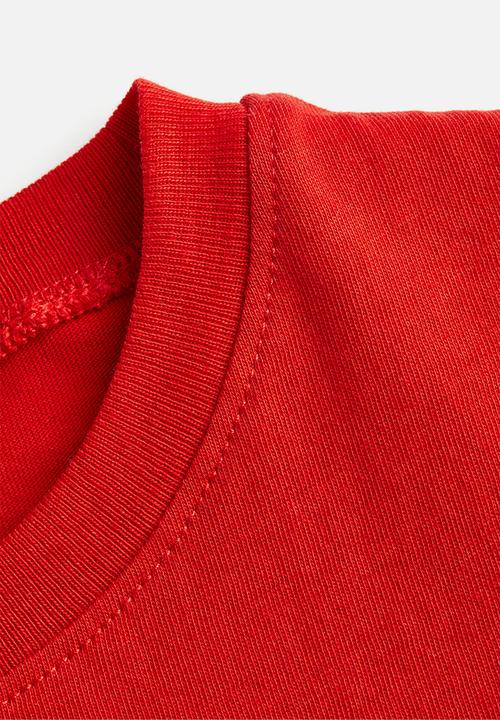 H&M - Cotton T-shirt - red/together 