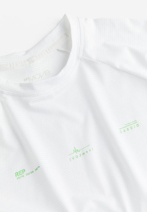 H&M - Drymove™ sports top - white