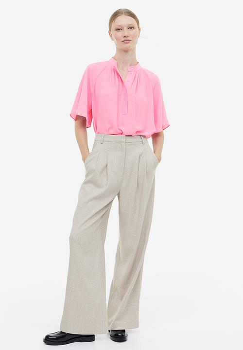 H&M - Chiffon blouse - pink